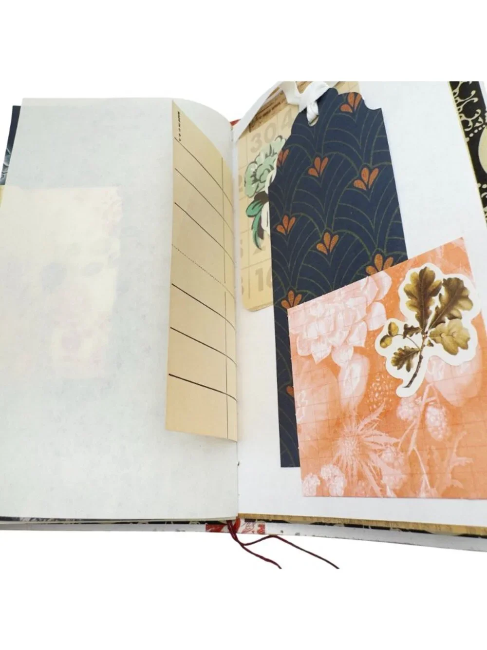 Handmade Junk Journal Mixed Media Horse Cameo Vintage Ephemera 68 Pages OOAK